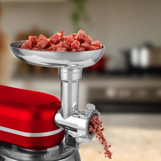 RFWR® Multifunctionele Keukenmachine 3 in 1 met Vleesmolen en Sapcentrifuge - 3000 W van Merkloos — afbeelding 2