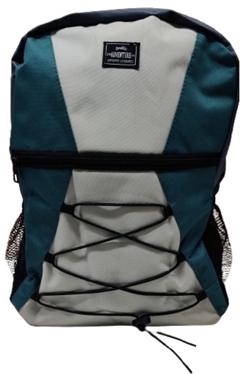Rugzak-Lichtgewicht-Slechts 350 gram-43x32x17 cm- Rugtas- Groen-2 vakken