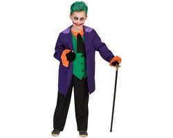 Joker Kostuum | The Joker Uit Batman | Jongen | Maat 140 | Halloween | Verkleedkleding