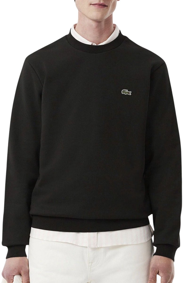 Lacoste Sweater Heren Zwart