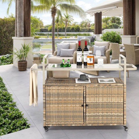Bartafel 60x105 cm massief acaciahout | -nl