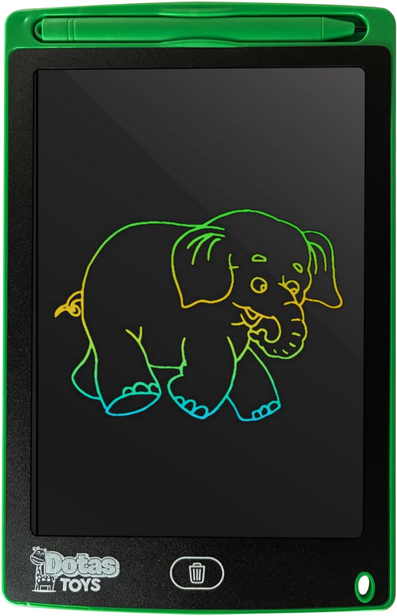 DotasToys ® Tekentablet kinderen - LCD Tablet - Kindertablet - Tekenbord & Schrijfbord met Scherm - Keer op keer Tekenen