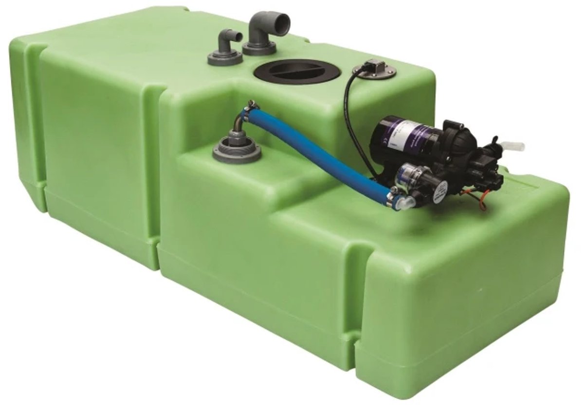 VETUS Drinkwatertank 120 liter met 24V Pomp | DWSC12024
