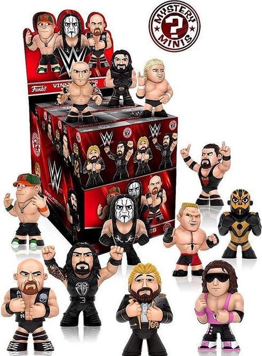 Rekwisieten traagheid Luipaard WWE Mystery Minis - 3 doosjes | bol.com
