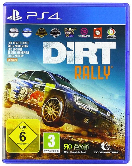 DiRT Rally-Duits (PlayStation 4) Gebruikt