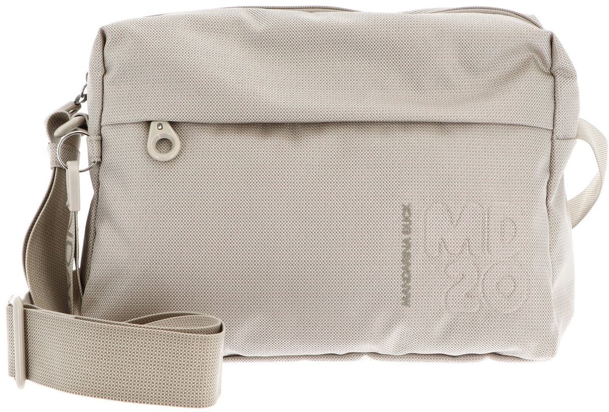 Sac Bandoulière Croisé (Crossover Bag) Mandarina Duck MD20 - Couleur Pumpkin (orange Citrouille) - 100% Polyester