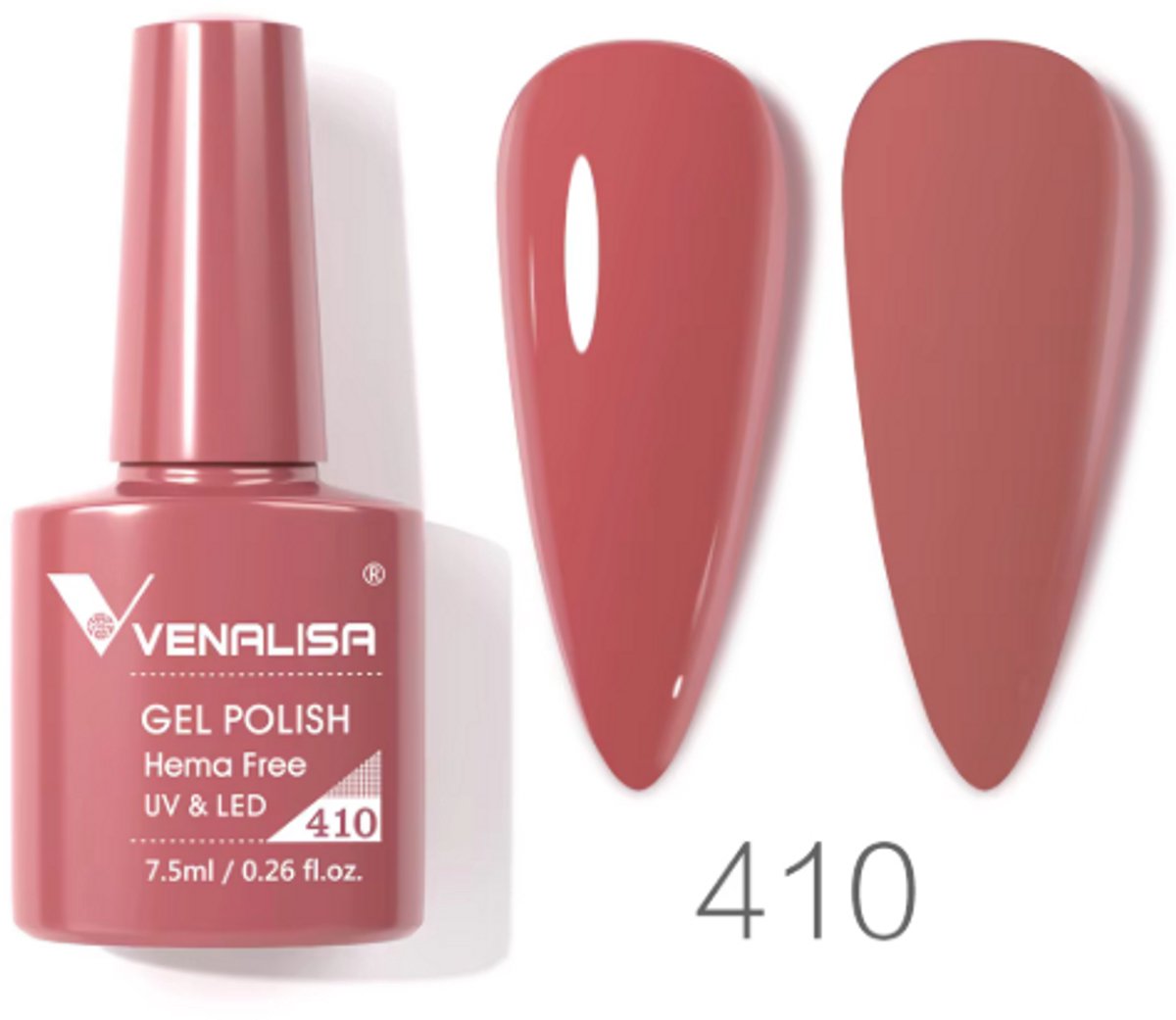 Gel Nagellak | Gel Polish | HEMA vrij | TPO Vrij | 7,5 ml | UV/LED Gel | Nagellak | Verschillende Kleuren | Gellac | HEMA free | TPO free | Venalisa Gellak