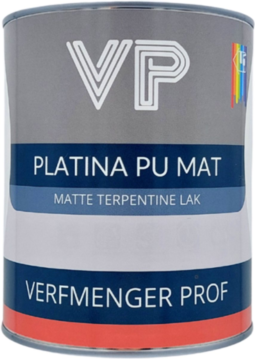 VP Platina PU Mat 1 liter RAL 9010 Mengkleur