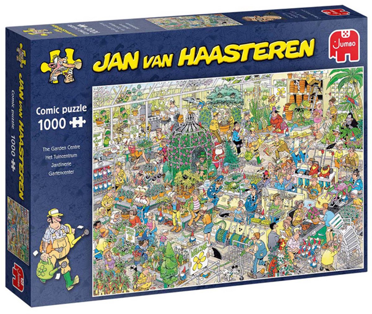 Jan van Haasteren - Het Tuincentrum - 1000 stukjes puzzel