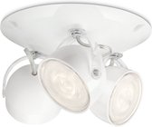 Philips myLiving Dyna - Plafondlamp - 3 Spots - LED - Wit