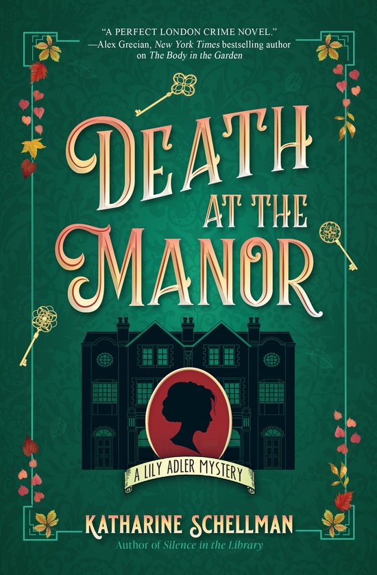 LILY ADLER MYSTERY, A 3 - Death at the Manor - cover