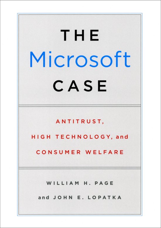 The Microsoft Case - cover