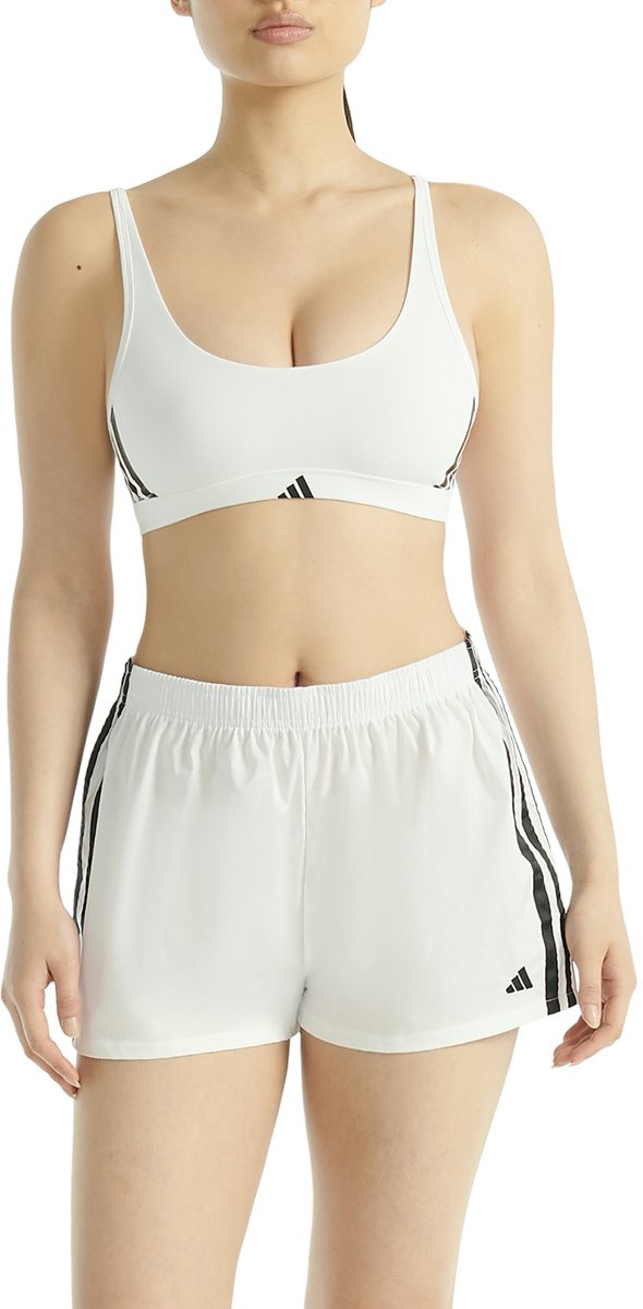 Adidas Bralette Sport Active Essentials Cotton 3 Stripes
