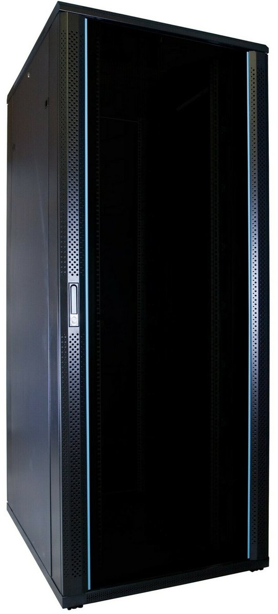 DSIT 47U serverkast met glazen deur 600x1000x2200mm (BxDxH) - serverbehuizing - serverrack - 19 inch