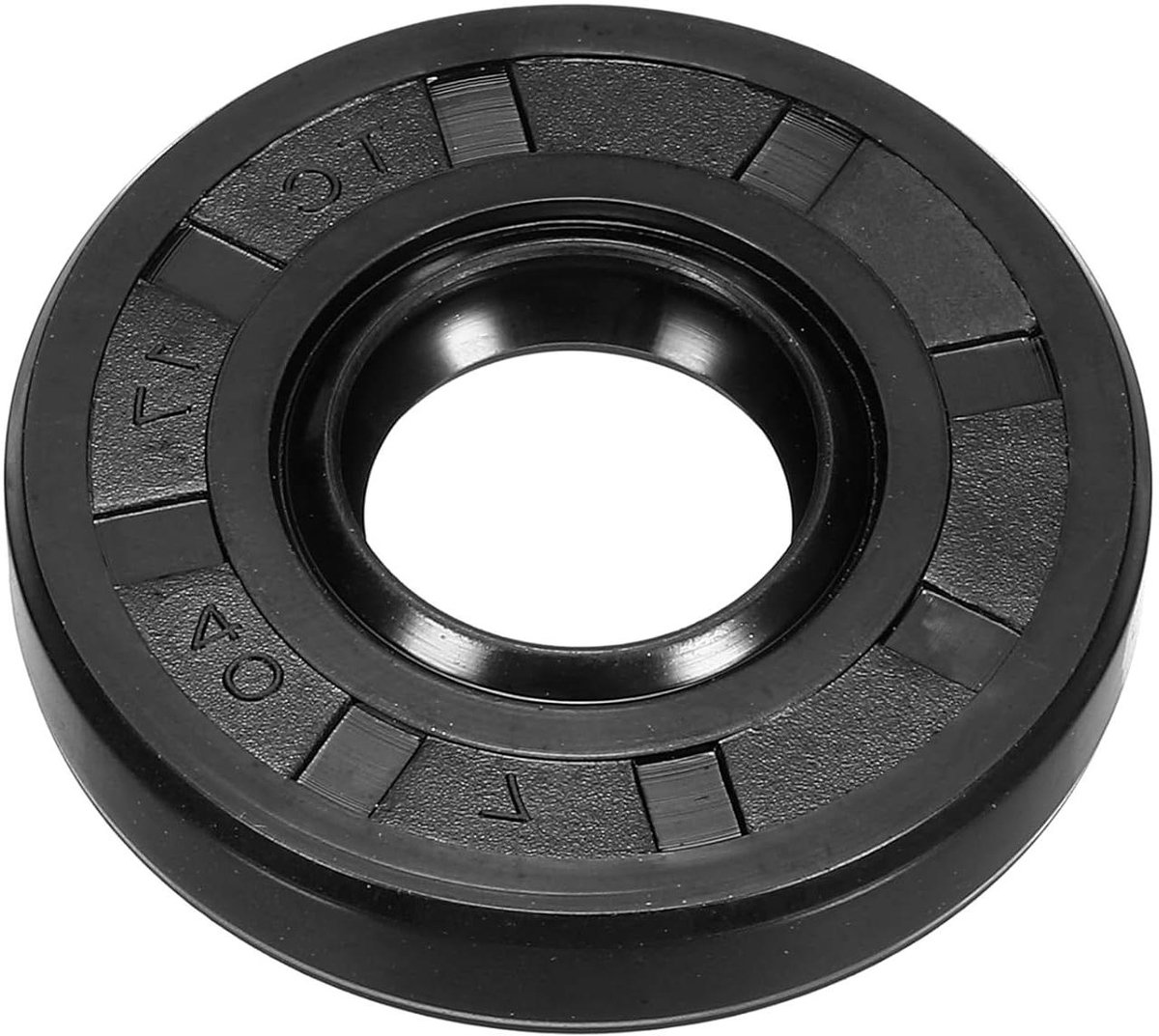 Allecto Plus - Olieafdichting 17mm x 40mm x 7mm - Nitrilrubber - Dubbele lipafdekking - Zwarte TC oliekeerring - Voor golflagers - Slijtvast en duurzaam