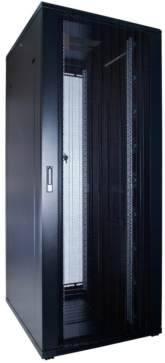 Image of DSIT 47U serverkast met geperforeerde deur afmetingen: 600x800x2200mm (BxDxH) - serverbehuizing - serverrack - 19 inch