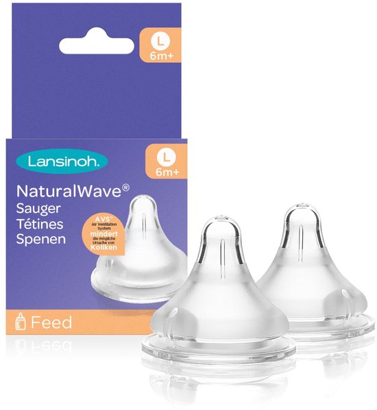 Lansinoh - Natural Wave Spenen - large — afbeelding 2