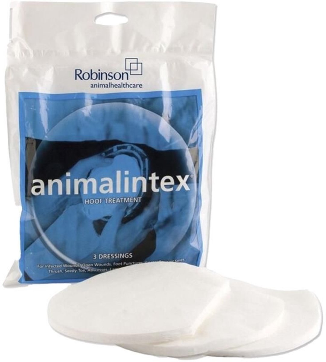 Robinson Animalintex Licensed Hoof Poultice Dressing