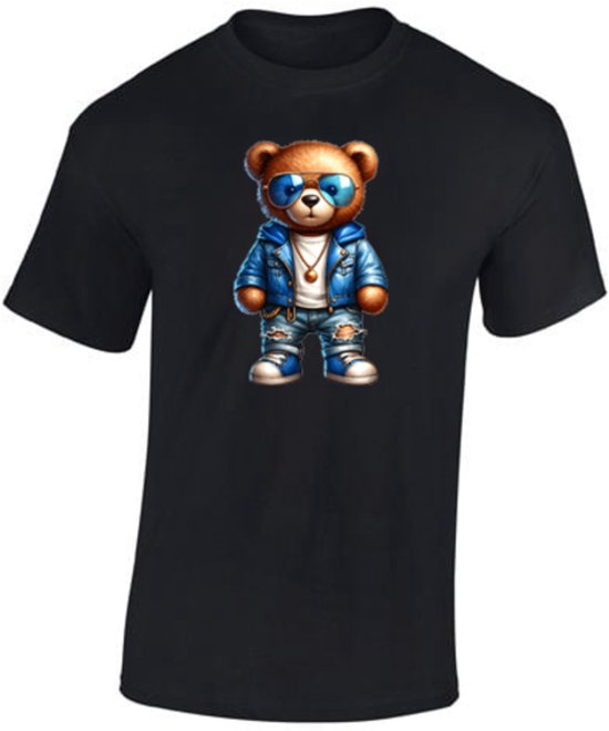 T-shirt blauwe beer