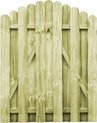 vidaXL - Poort - 100x125 - cm - geïmpregneerd - grenenhout