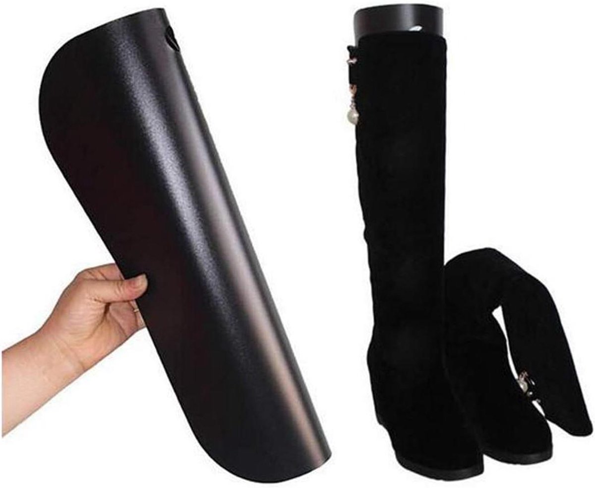 Allecto Plus - Schoenbomen voor Boot - 2 Pairs - Zwart - Automatische Stand - Boot Shaper - Dikker en Lang - Knie en Dij Ondersteuning