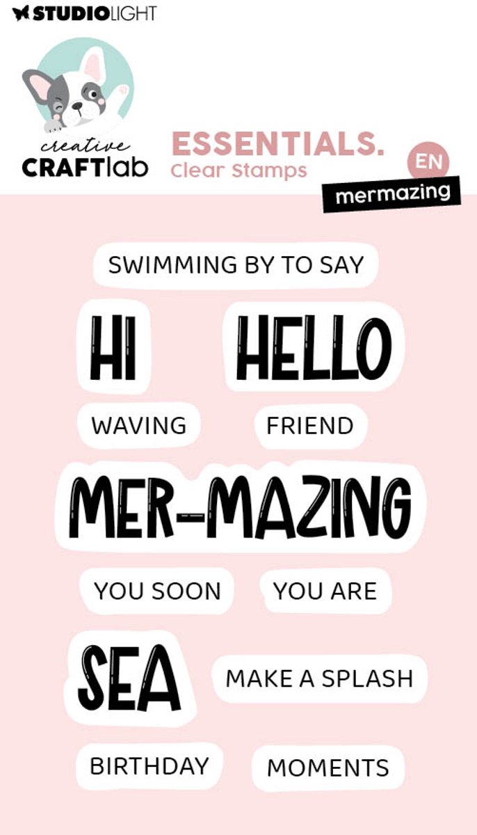 Clear stamp Mermazing - Essentials nr. 873