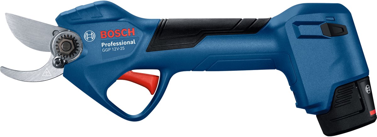 Test du sécateur Bosch GGP 12V-25 : puissance et autonomie