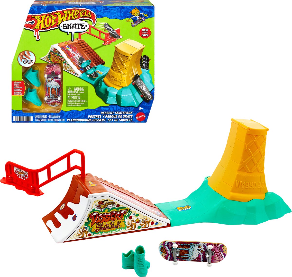 Hot Wheels Skate Drop In Skate Set Assortment