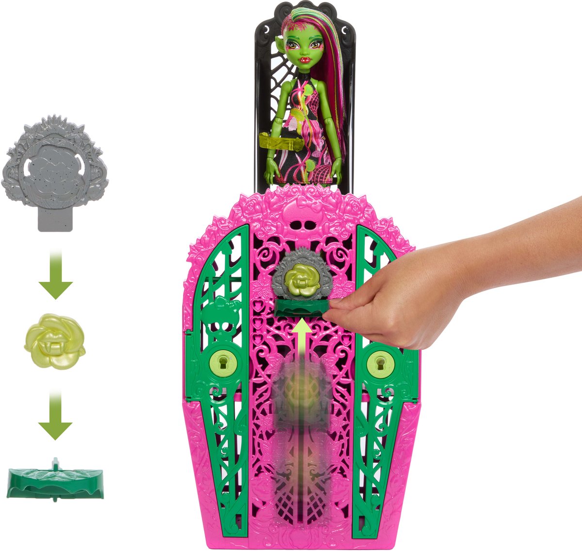 Monster High Skulltimate Secrets - Venus McFlytrap Modepop — afbeelding 8