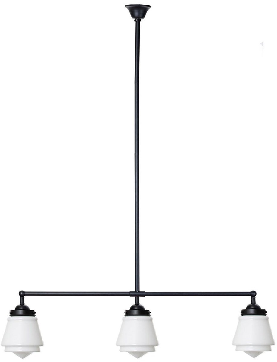 Coloured by Art Moonlight T-lamp 3 lichts Komeet - Art Deco Trade Zwart
