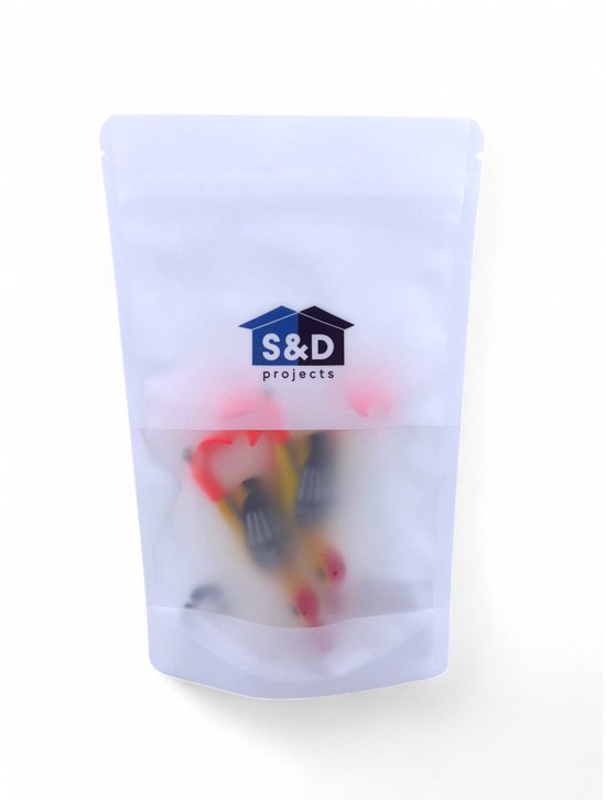 S&D - Kunstaas Eend - 2 stuks - 12g 9cm - Roofvissen - Topwater Floater - Softbait van Merkloos — afbeelding 3