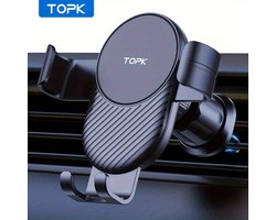 TOPK Auto Telefoonhouder – Air Vent – Ventilatie Houder – 360 rotatie – Universeel