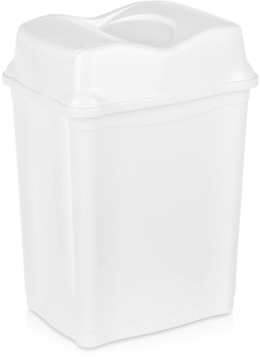 Prullenbak Plastic Wit 28 l - Afvalmand - Afvalemmer