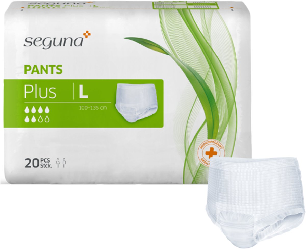 Seguna Pants Plus Large - 4 pakken van 20 stuks