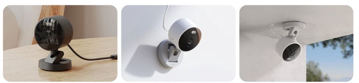 Aqara Camera G100 Select 2K witte beveiligingscamera - binnencamera of buitencamera met Apple Home – foto 4