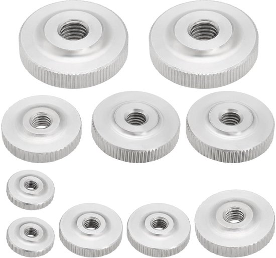 2-5PCS M3 M4 M5 M6 M8 M10 messing ronde blinde eindstap gekartelde
