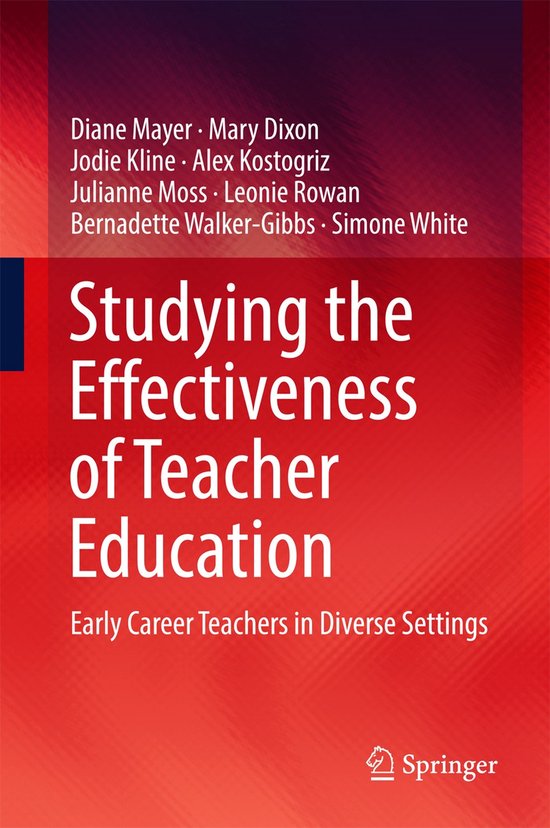 Studying the Effectiveness of Teacher Education - cover