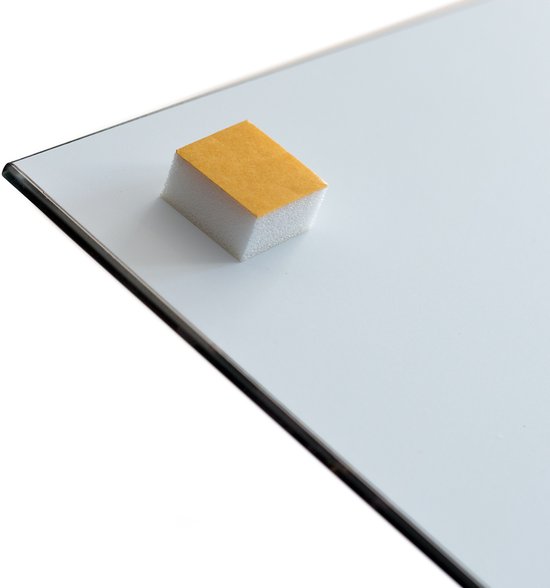 Tableau Décoratif Verre Trempé - Image Léopard Noir Et Blanc, Dimensions 125x50 Cm, Marque Tulup, Neuf