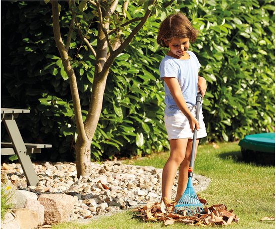 Gardena Kinder Bladhark - Tuingereedschap Kinderen - Verwisselbaar Systeem - 88,5 cm Steel - Kunststof en Staal - Vanaf 3 Jaar van GARDENA — afbeelding 3