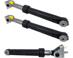 Schokbrekerset geschikt voor Miele wasmachines | 2 x 75N 1 x 120N | Hoogwaardig alternatief voor 09850882, 9850882 | Afmetingen: 175 mm h.o.h. (ingeschoven) | Made in Germany | Multaparts® huismerk