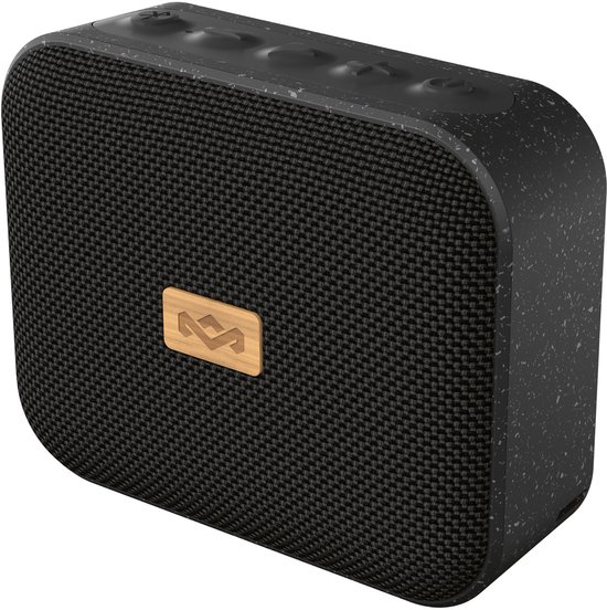 House of Marley Jammin Mini Bluetooth Speaker Draadloos Compact Waterproof IPX5 6u Batterij Duurzaam
