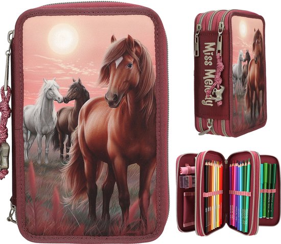 Depesche Miss Melody 3 vaks etui met licht Depesche Miss Melody 3 vaks etui met licht