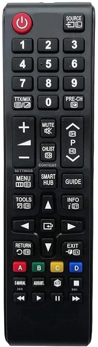 BELIFE® Universele Samsung televisie afstandsbediening BN59-01268D | BN59-01303A | AA59-00602A | AA59-00741A | AA59-00496A | AA59-00788A