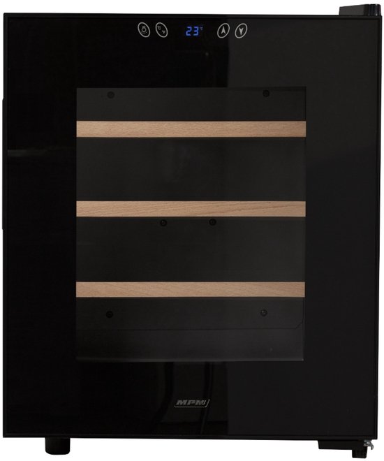 MPM Wijnkoelkast voor 16 flessen - 48 liter -