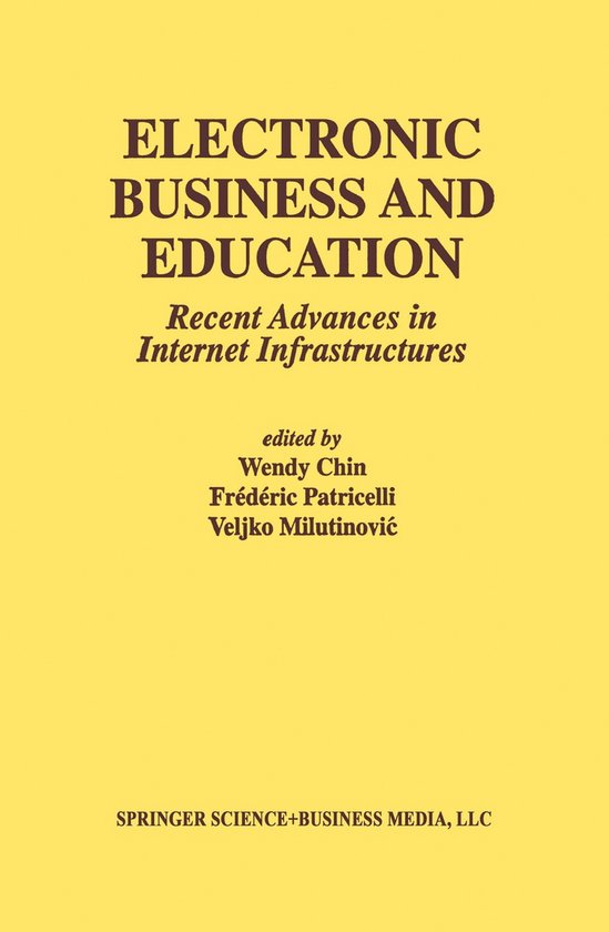 Electronic Business and Education - cover