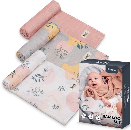 Lionelo - 100% Bamboe Katoen Luiers