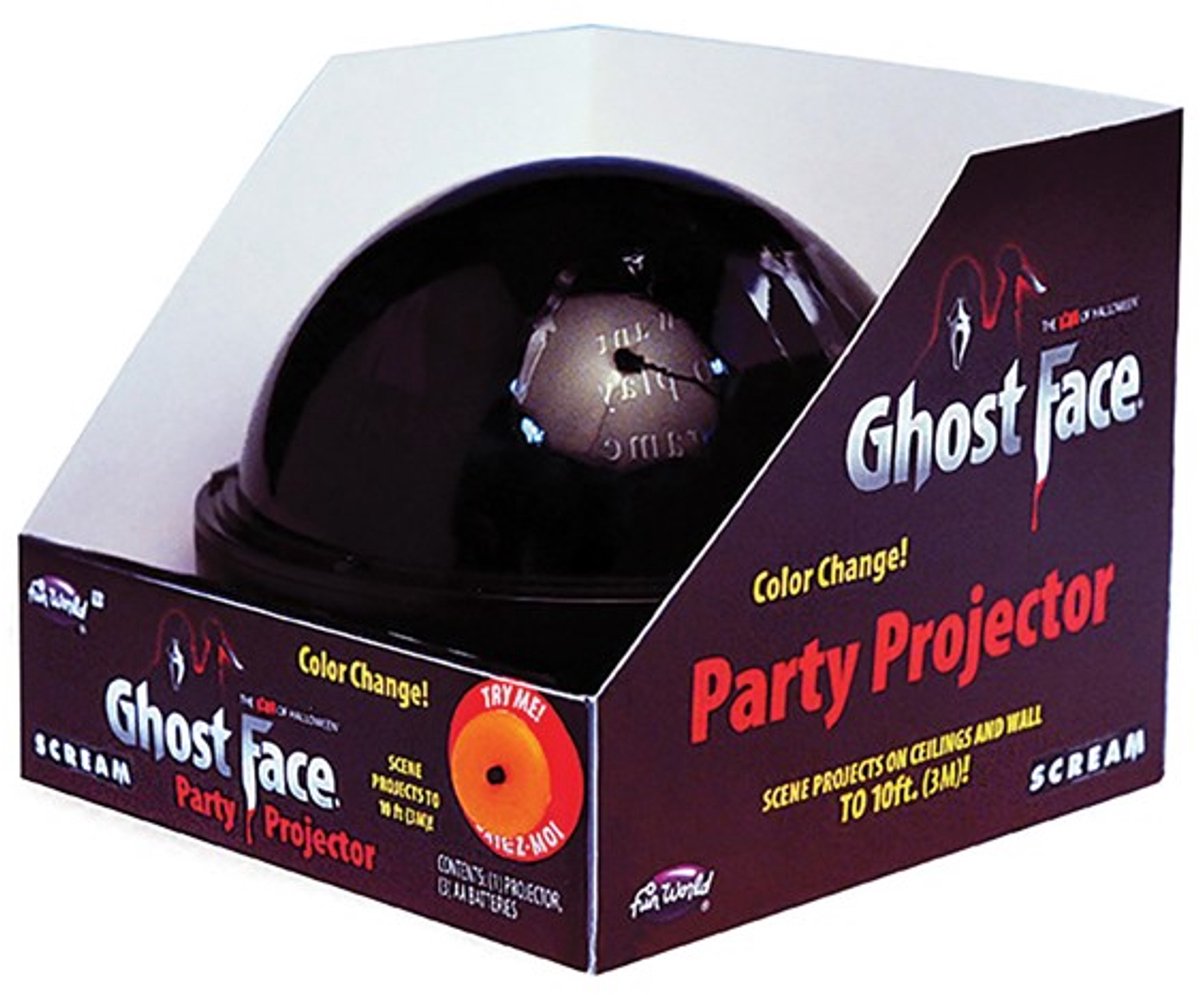 Ghost Face Scene Party Projector - Halloween decoratie met verschillende kleuren