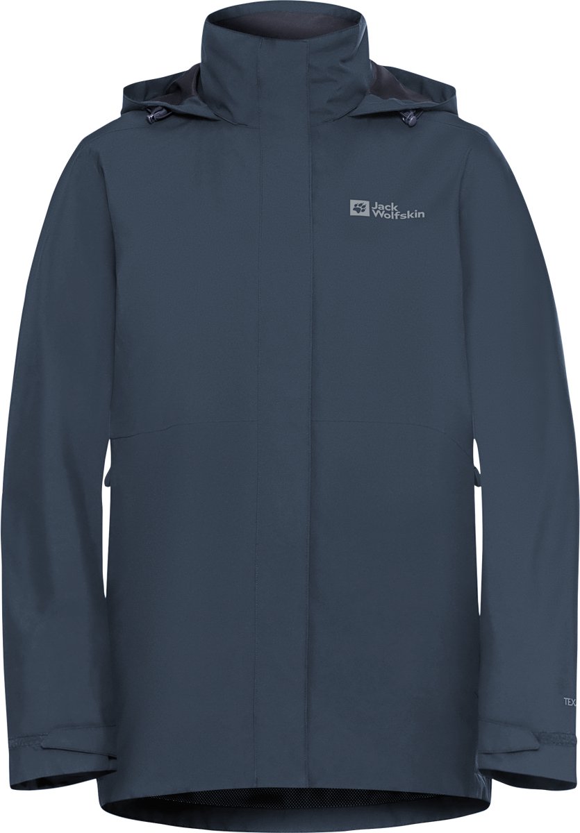 Jack Wolfskin ROTWAND 3IN1 JKT W Dames Outdoorjas - midnight sky