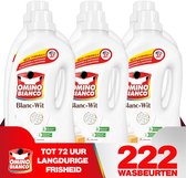 Omino Bianco Blanc - Vloeibaar wasmiddel - Voor witte was - 6 x 1.48 L - Geconcentreerd