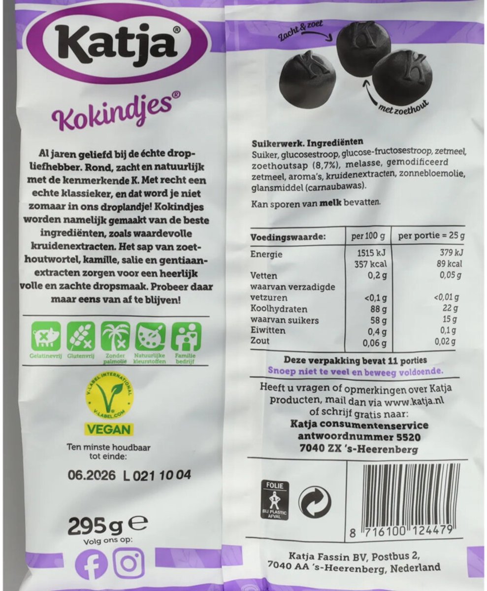 Katja Kokindjes - 6 x 295 gr - Voordeelverpakking